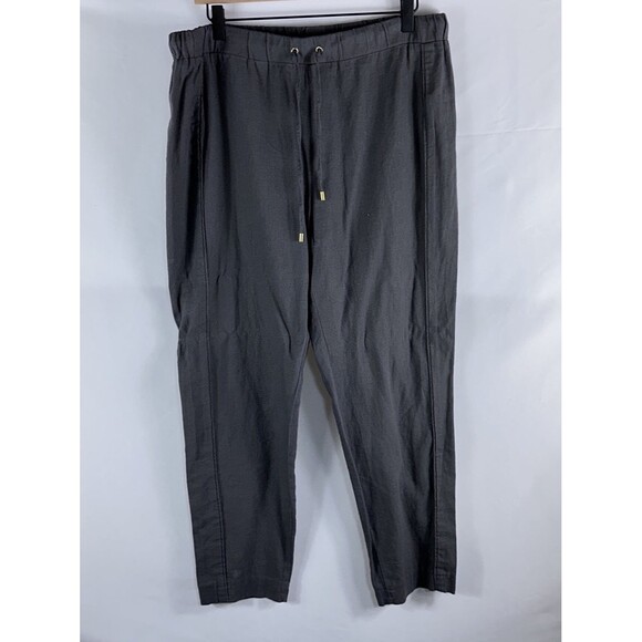 Ellen Tracy Linen Blend Pants Size L - Picture 1 of 4